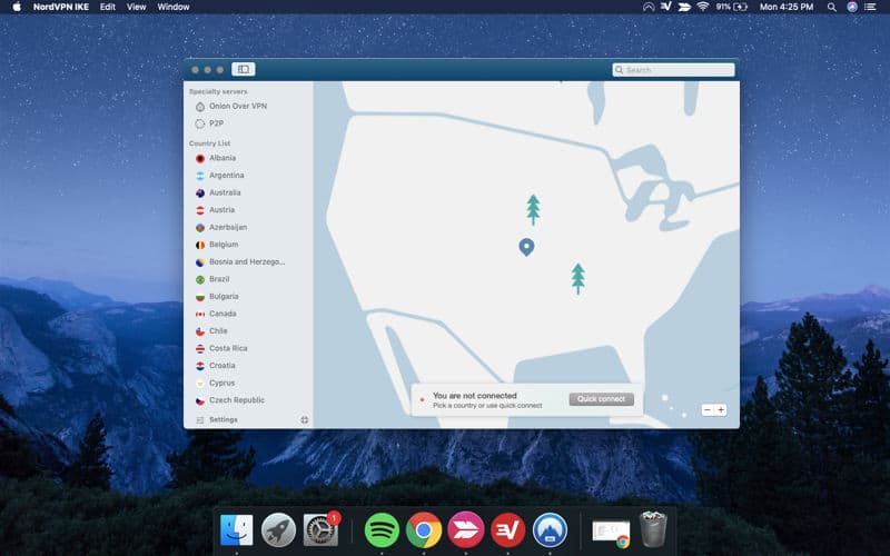 nord vpn for mac free